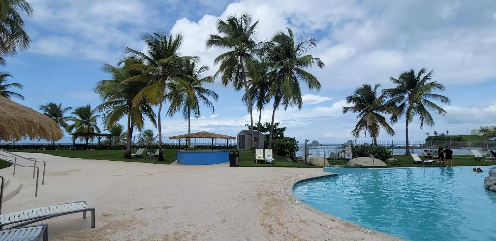 Daire King Suite Oceanview Private Access Beach Dorado Porto Riko